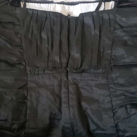 BCBGMAXAZRIA strapless black and white mini dress NWT - Picture 7 of 8